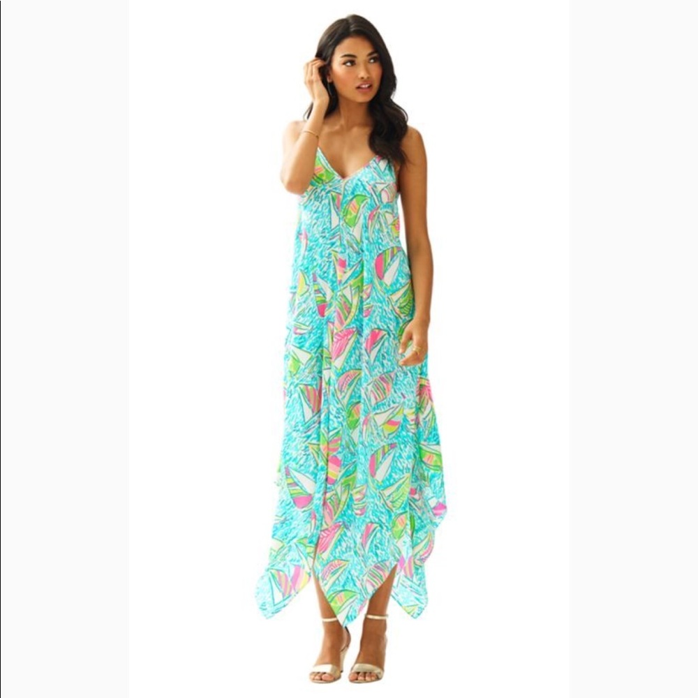 You Gotta Regatta Rylan Handkerchief Maxi//Silk